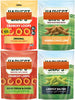 Big Top Deals USA Blue Paper Bag with Veggie Chips Variety Pack – 4ct Harvest Snaps Bags – - Image 2