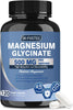 Chelated Magnesium Glycinate 500mg with Zinc, 120 Veggie Capsules
