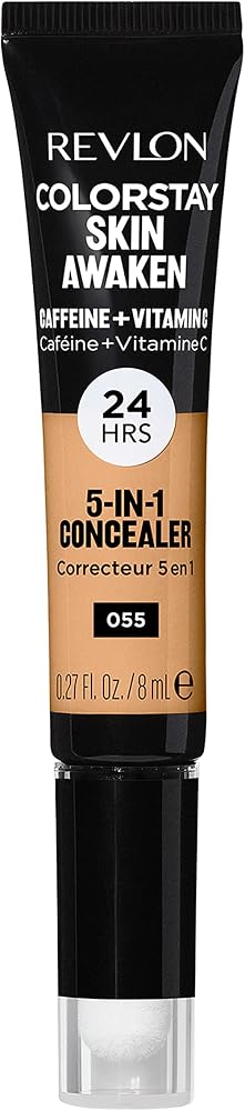 Revlon ColorStay Skin Awaken Concealer, 055 Latte, 0.27 fl oz