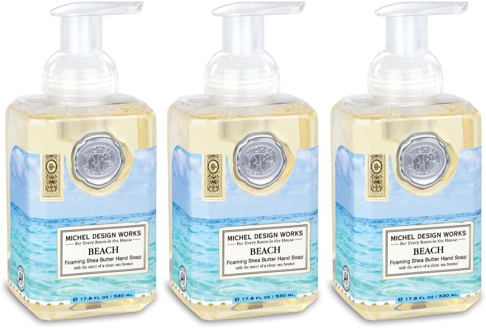 Michel Design Works Foaming Hand Soap, Beach - Personal Care