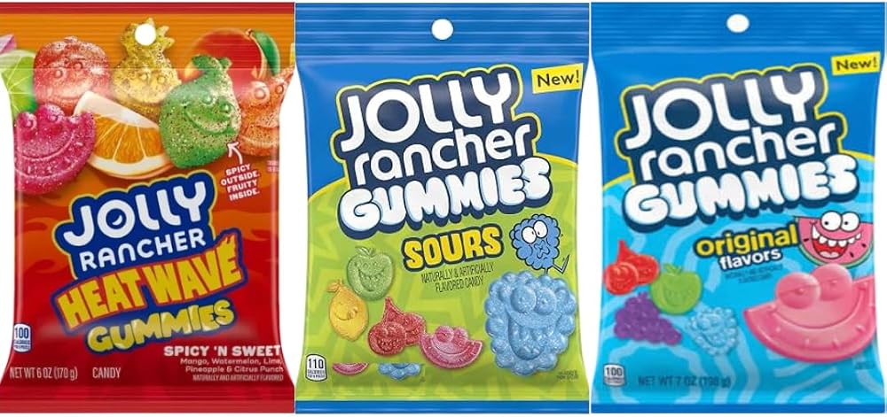 Jolly Rancher Gummies Variety Pack, 3 Pack - Personal Care
