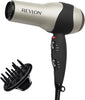 REVLON Turbo Hair Dryer | 1875 Watts of Maximum Shine, Fast Dry (Silver) - Image 1