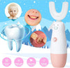 Meqtpomy Kids Electric Toothbrush，U Shaped Toothbrush Waterproof Battery Powered 360 Autom - Image 2