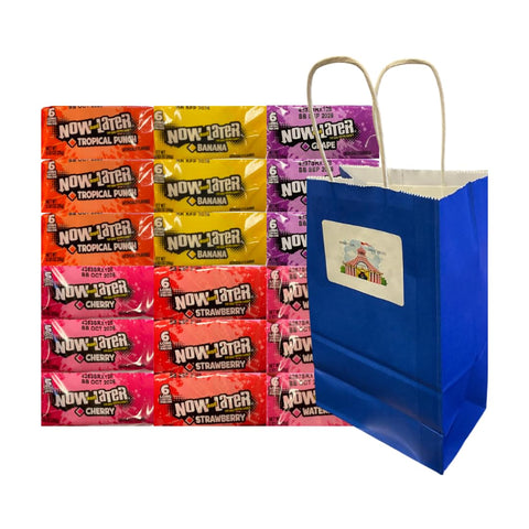 Now and Later Chewy Candy Variety Pack 18-Count Assorted Flavors