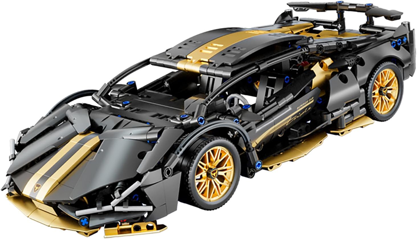 Sport Race Car Building Block Sets for Adults,Black Technical Racing Supercar Toys Kits Collectible 1:14 MOC Model Construction Birthday Gifts for Boys Men Teens Age 8+, 8-12 8-14,14+