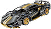 Sport Race Car Building Block Sets for Adults,Black Technical Racing Supercar Toys Kits Collectible 1:14 MOC Model Construction Birthday Gifts for Boys Men Teens Age 8+, 8-12 8-14,14+
