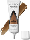 Almay Skin Perfecting Hydrating Tint Foundation, 160 Mahogany, 0.94 fl oz | Lightweight hydrating tint with light coverage and a dewy finish. Fragrance free. Dermatologist tested. Hypoallergenic. - Face Makeup - Beauty - 120 Beige - 0.94 Fl Oz (Pack