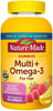 Nature Made Multivitamin + Omega-3, Multivitamin Gummies for Her, Daily Nutritional Suppor - Image 1