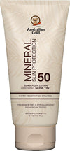 Australian Gold Mineral Body Lotion Sunscreen SPF 50 | Nude Tint, 5 Fl Oz - Personal Care
