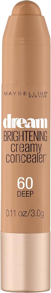 Maybelline Dream Brightening Creamy Concealer, Deep, 0.11 oz.