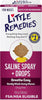 Little Remedies Sterile Baby Saline Nasal Spray and Drops, 1 Fl Oz - Personal Care - Image 2