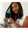 REVLON One-Step Volumizer Original 1.0 Hair Dryer and Hot Air Brush, Mint - Image 3