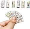 550PCS Miniature Scene Model 100 Dollar Bills for Dollhouse 1:12 Dollar Bills for Dollhouse Accessories