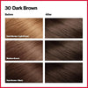 Revlon ColorSilk Hair Color, 30 Dark Brown 1 ea (Pack of 5) - Image 3