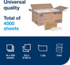 Tork Multifold Hand Towel White H2, 16 x 250 Towels, MB540A - Image 2