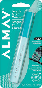 Almay Length & Lift Mascara, 10 Blackest Black, 1 Count