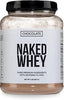 NAKED Whey Chocolate Protein Powder - Only 3 Ingredients - Grass Fed Whey Protein Powder, Organic Chocolate and Organic Coconut Sugar, NSF Certified, No GMO, No Soy, and Gluten Free - 24 Servings