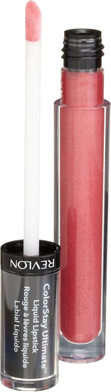 Revlon ColorStay Ultimate Liquid Lipstick, Premium Pink, 0.1 Ounces - Lip Makeup - Beauty - 006 Ultimate Orchid - 0.1 Ounce (Pack of 2)