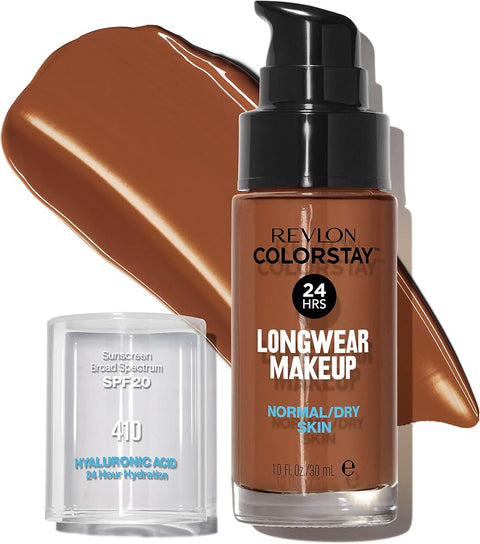 BIGTOPDEALSUSA Beauty Gift Set, L'Oréal Skincare & Revlon Lip Pack, Revlon ColorStay Foundation 410 Toast, Satin Ink 011 Own It, L'Oreal Paris Revitalift Face & Neck Moisturizer, 3 Piece Set