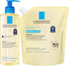 Bundle of La Roche-Posay Lipikar AP+ Gentle Foaming Cleansing Oil 400ML + Refill, Gentle O - Image 1