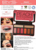 BYS On-The-Go Peach Eyeshadow Palette with Primer Highlighter and Mirror, 6 Eyeshadows, 1  - Image 2