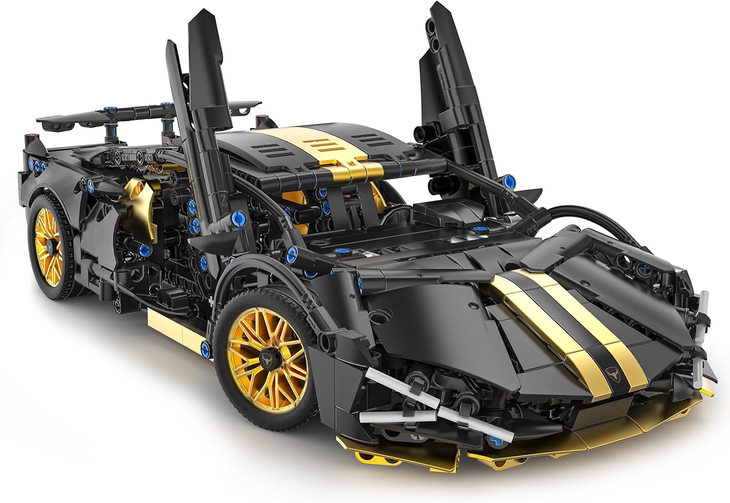 1309 Piece Hyper Sports Car Building Blocks Set MOC 1:14 Technical Cars