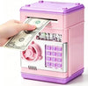 Piggy Bank for Kids Safe, Password Money Saving Box Girl Gifts Toys Age 6-8