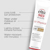 Eltamd UV Physical Tinted 100% Mineral Face Sunscreen, SPF 40 and 41 - Personal Care - Image 2