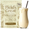 All-in-One Plant-Based Vanilla Protein Shake Powder - Healthy Aging, 30g Protein, 5g Fiber + Probiotics, Gut-Friendly, Blood Sugar & Muscle Support, Vegan Meal Replacement, GLP1, 23oz