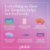 Pinkie Time for Tampons Starter Kit for Teens & Beginners - 50 Piece Set - Image 3