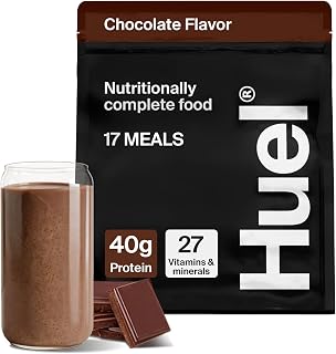 Huel Black Edition | Chocolate 40g Vegan Protein Powder | Meal Replacement