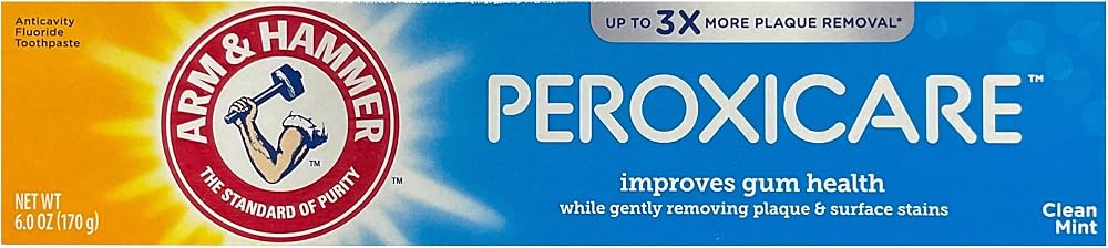 Arm & Hammer PeroxiCare Healthy Gums plaque Removal tooth paste 6 oz