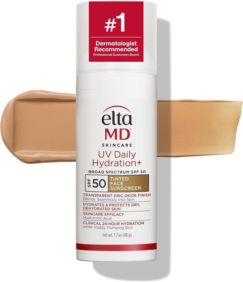Eltamd UV Daily Hydration+ Tinted Face Sunscreen, SPF 50, 1.7oz - Personal Care