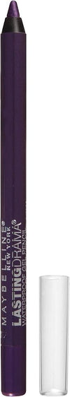 Maybelline New York Eyestudio Lasting Drama Waterproof Gel Pencil, Polished Amethyst, 0.038 oz.