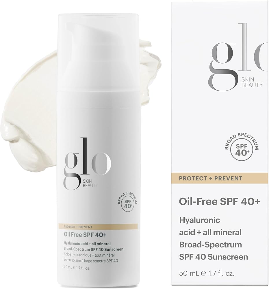 Glo Skin Beauty Oil-Free Mineral Sunscreen SPF 40 Face Moisturizer 1.7 oz - Personal Care