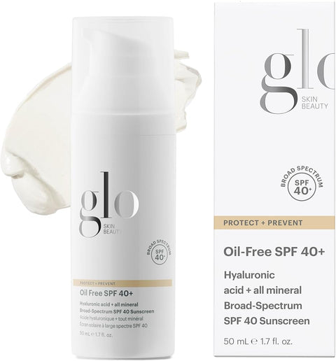 Glo Skin Beauty Oil-Free Mineral Sunscreen SPF 40 Face Moisturizer 1.7 oz - Personal Care