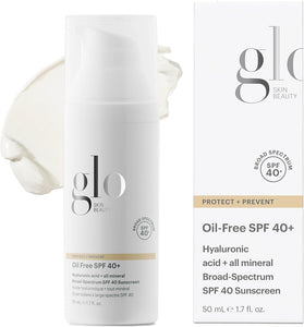 Glo Skin Beauty Oil-Free Mineral Sunscreen SPF 40 Face Moisturizer 1.7 oz - Personal Care
