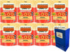 Big Top Deals USA Blue Paper Bag with 6-Pack Snaps Original Veggie Chips – 3oz Bags – Crun - Image 1