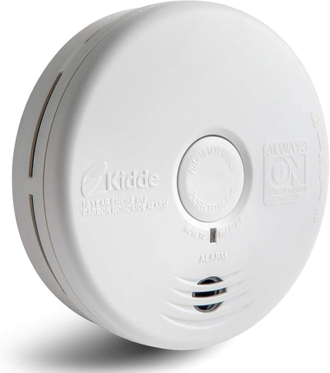 Kidde 21010170 10 Year Smoke and Carbon Monoxide Alarm Detector | Photoelectric | Kitchen | Model P3010K-CO