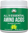 All 9 Essential Amino Acids Powder. Pre + During + Post Workout EAAs + BCAA