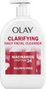 Olay Face Wash, Daily Facial Cleanser with Niacinamide, Peptides & Glycerin - Clarifying,  - Image 1