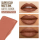 Maybelline New York SuperStay Matte Ink Liquid Lipstick, Coffee Edition, Hazelnut Hypnotizer, 0.17 Ounce