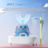 Lwalaneng Kids U Shaped Electric Toothbrush, with 3 Cleaning Modes, with 4 Brush Heads, 36 - Image 5