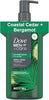 Dove MEN Body Wash, Coastal Cedar + Bergamot, Moisturizing for Men, 26oz - Personal Care