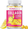 Collagen Gummies for Women, 200mg Hydrolyzed Collagen + 2500mcg Biotin