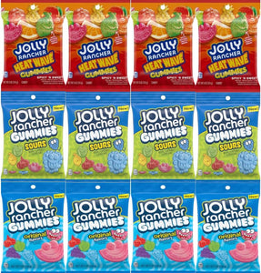Variety Pack Jolly Rancher Gummies, Original, Sours, Spicy ’N Sweet, 12 Pack - Personal Care