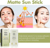 Matte Sun Stick Mugwort + Camelia Korean Sunscreen Stick for Face Moisturizer with SPF 50+ - Image 4