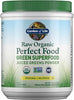 Garden of Life RAW Organic Perfect Food Juiced Greens Powder, 30 Servings