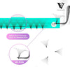 Eyelash Extensions 3D 4D 5D 6D 8D 9D 10D Thickness 0.07/0.1 C/D Curl Eyelashes Middle Stem - Image 3