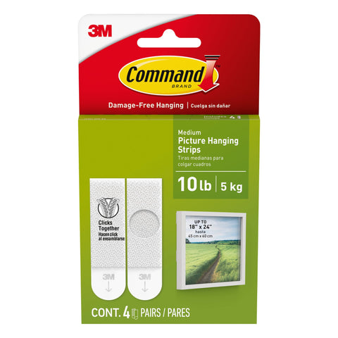 Command(Tm Medium Picture Hanging Strips - Personal Care